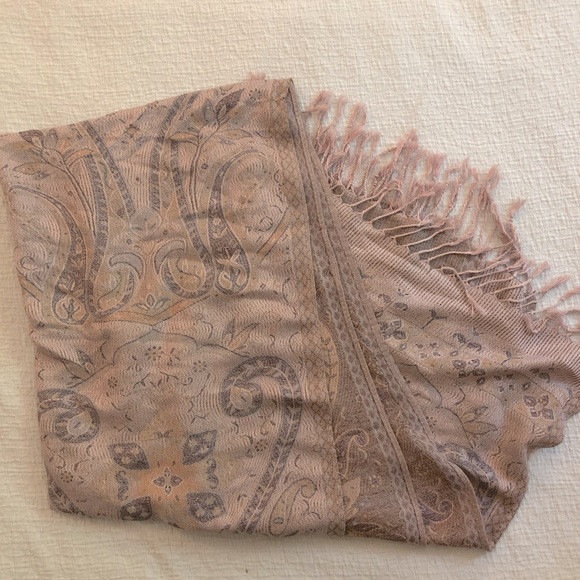 Light mauve/pink pashmina scarf - Picture 1 of 1